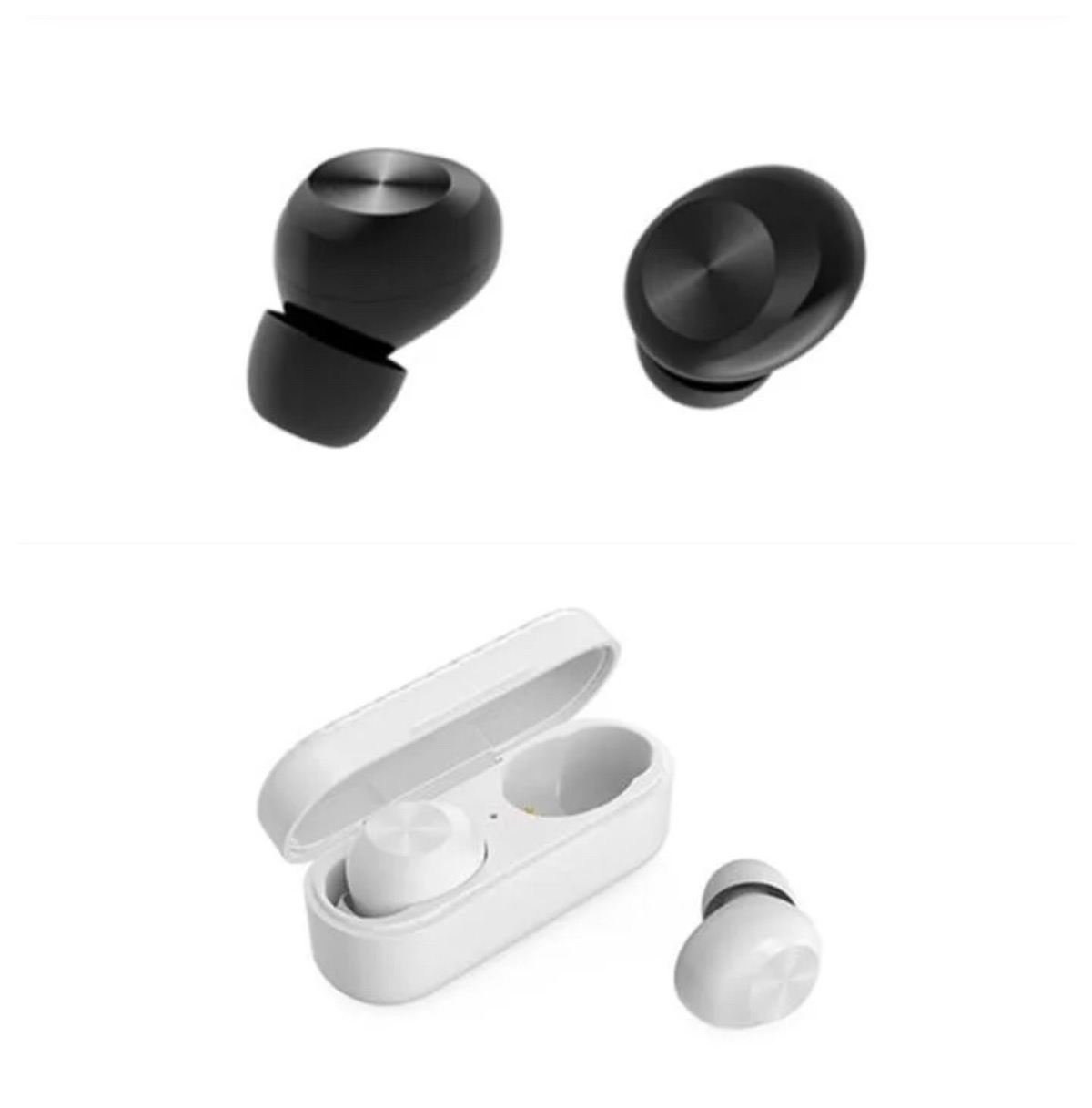 M2-TEC Kopfhörer Bluetooth In-ear Weiß Bluetooth Kopfhörer,