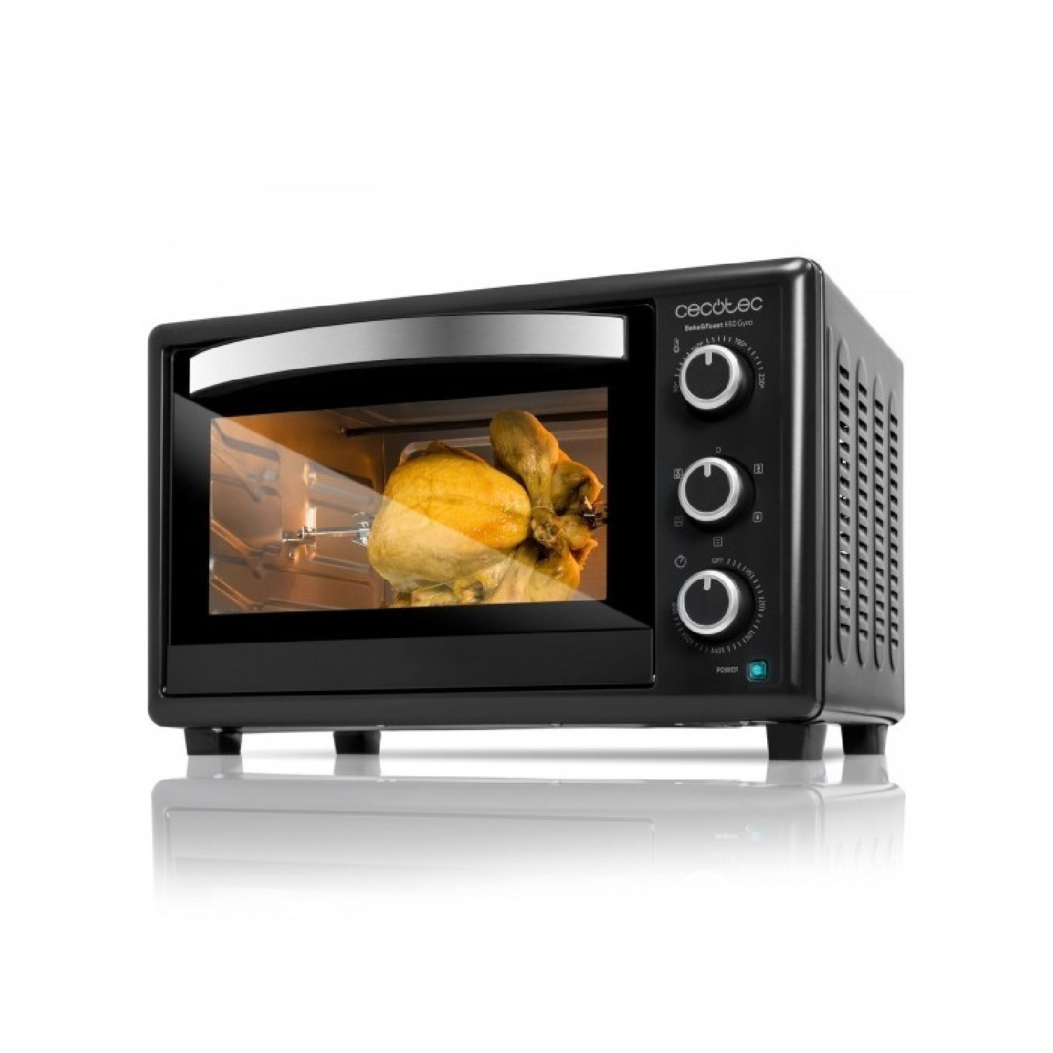 Horno sobremesa Bake&Toast 650 Gyro;CECOTEC, Negro