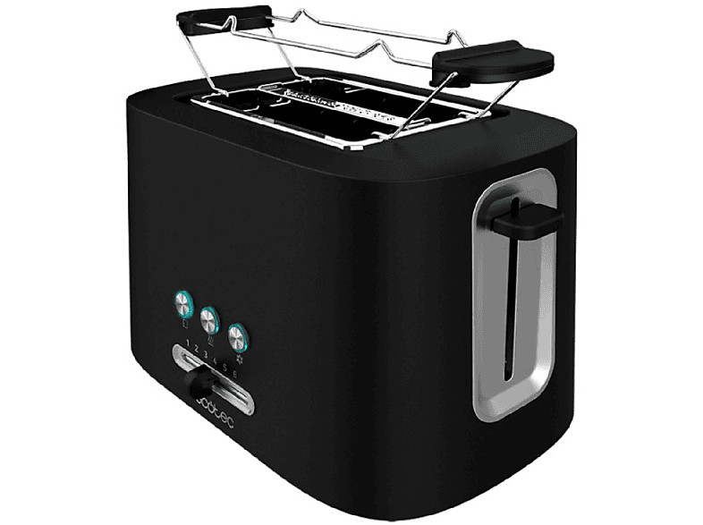 CECOTEC Toast&Taste 9000 Double Toaster Metallisch (820 Watt, Schlitze: 2)