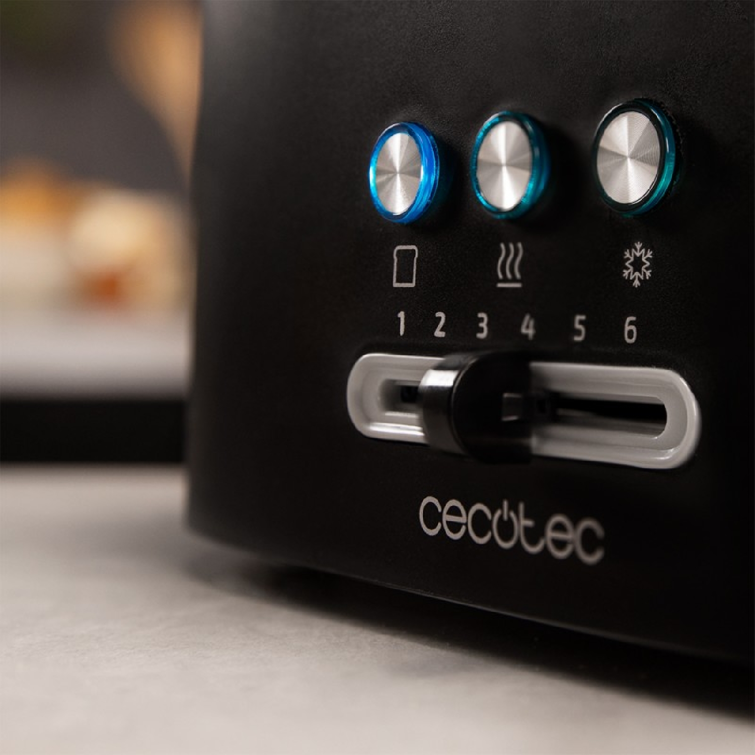 CECOTEC Toast&Taste 9000 Double Toaster Black