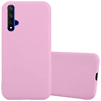 CADORABO TPU Silikon Candy Hülle, Backcover, Honor, 20 / 20S / Huawei NOVA 5T, CANDY ROSA