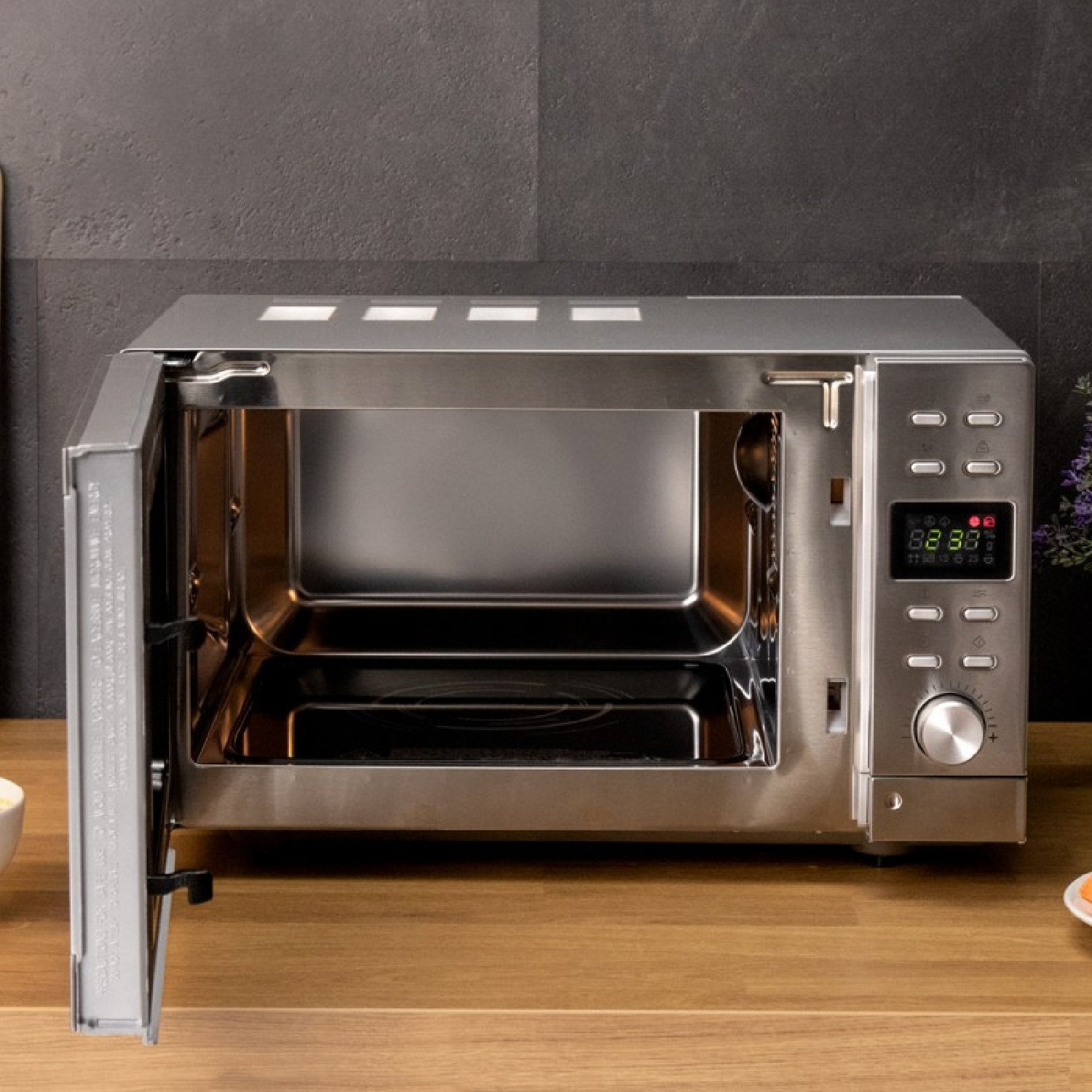 Kuchenki mikrofalowe CECOTEC 01398 Czarny, Stal