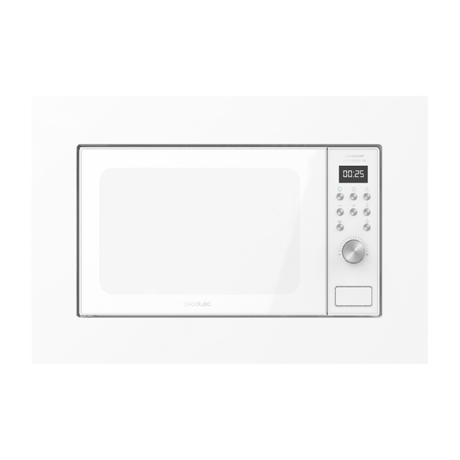 Microondas integrable - GrandHeat 2000 Built-in White CECOTEC, 1200 W, White