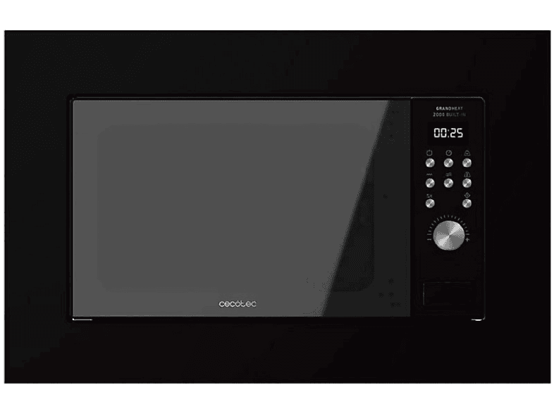 CECOTEC GrandHeat 2000 Built-in Black Microwave Watt) (700