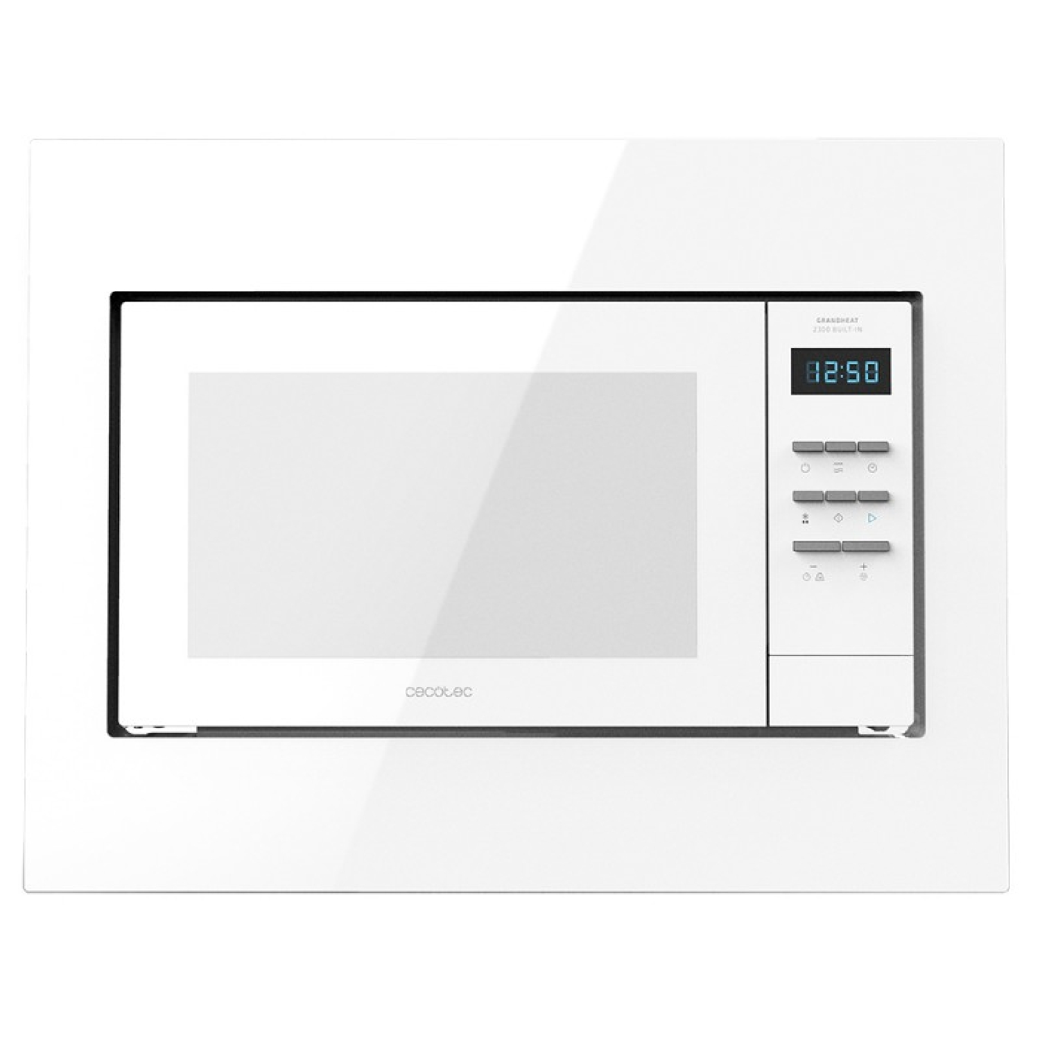 MICROONDAS +20 LITROS - CECOTEC Microondas GrandHeat 2300 Built-in White, 1280 W, 3, 1 l, Inox