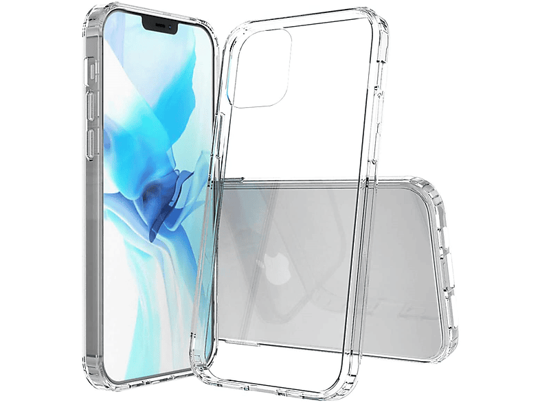 JT BERLIN Handyhülle Pankow Clear, iPhone Apple, 12 Pro Backcover, Transparent Max