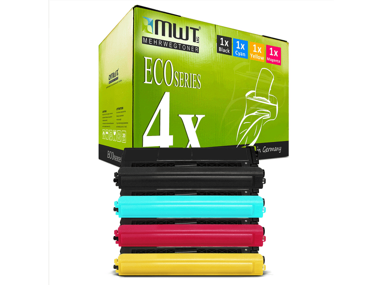 Lot De 4 Cartouches De Poudre Eurotone Pour Imprimantes Brother HL-L Et MFC-L