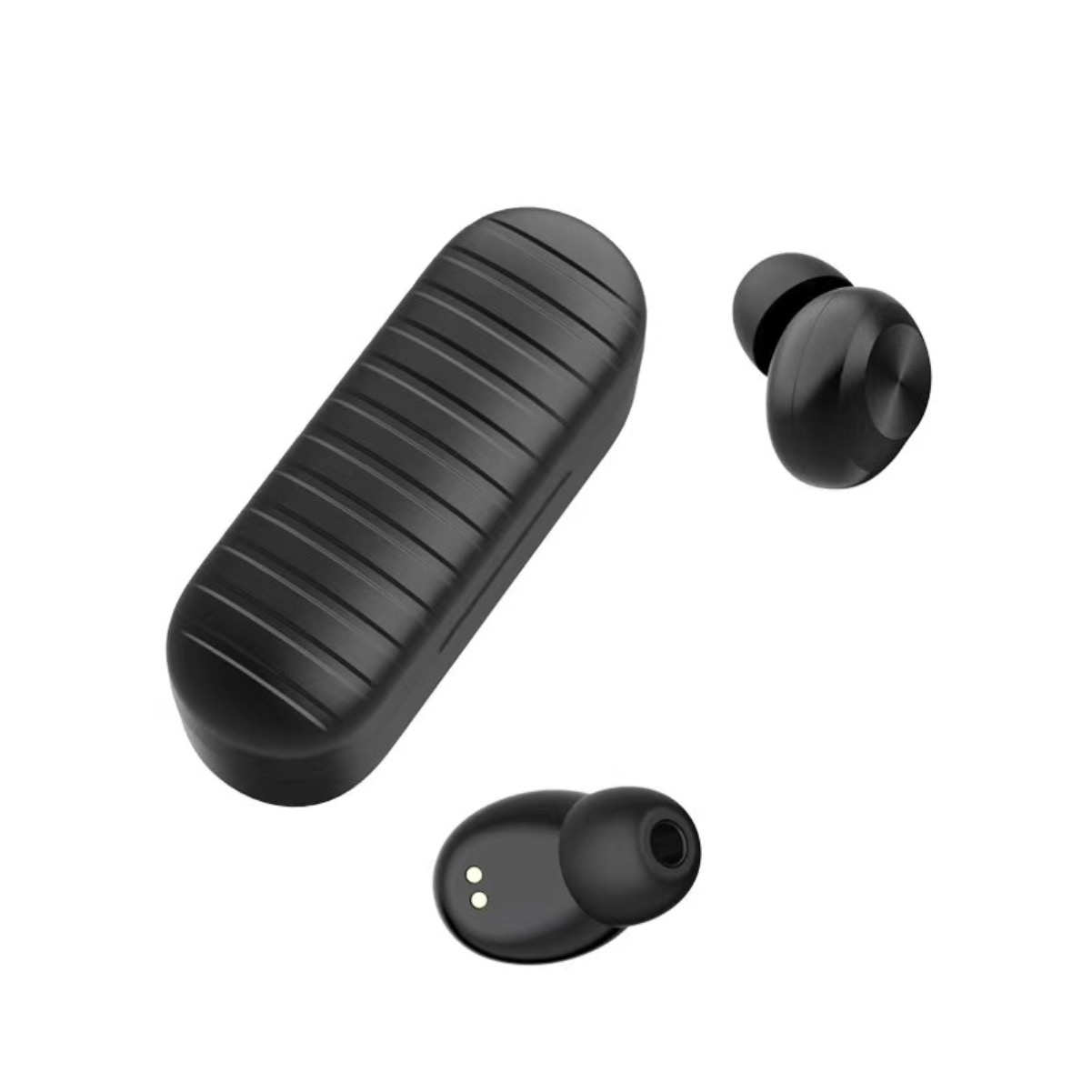 M2-TEC Kopfhörer, Bluetooth Schwarz In-ear Bluetooth Kopfhörer
