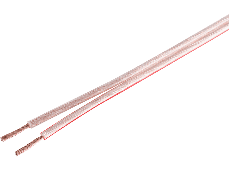 S/CONN MAXIMUM CONNECTIVITY LS-Kabel 0,75mm² 24x0,2 CCA transparent 100m Audio/Video Kabel