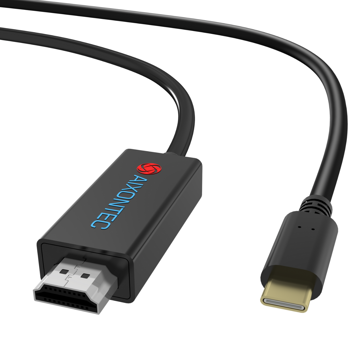 C m Kabel zu HDMI 3.1 2,0 AIXONTEC 4k HDMI/USB-C USB Anschlusskabel