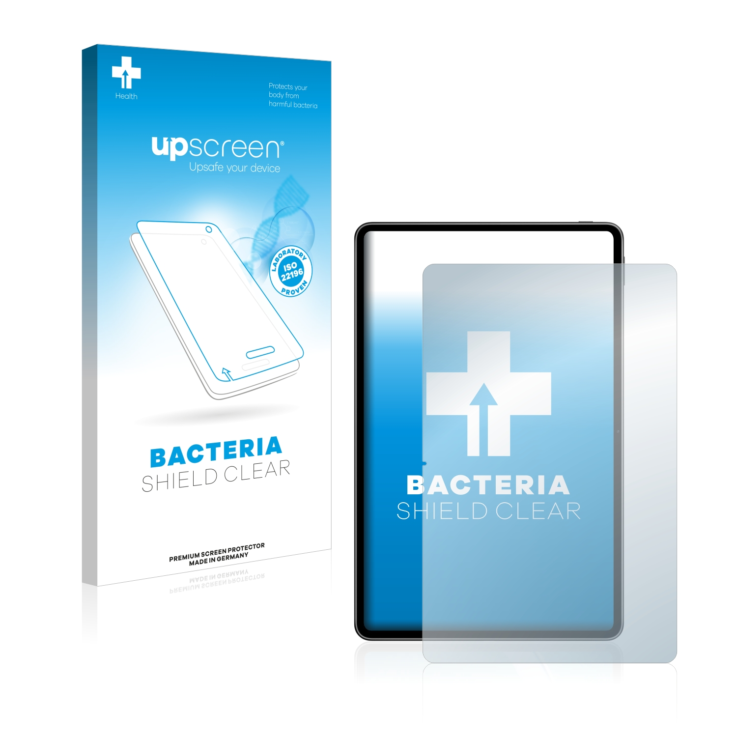 antibakteriell klare 12.6 (2021) (Hochformat)) Pro Huawei WiFi UPSCREEN MatePad Schutzfolie(für