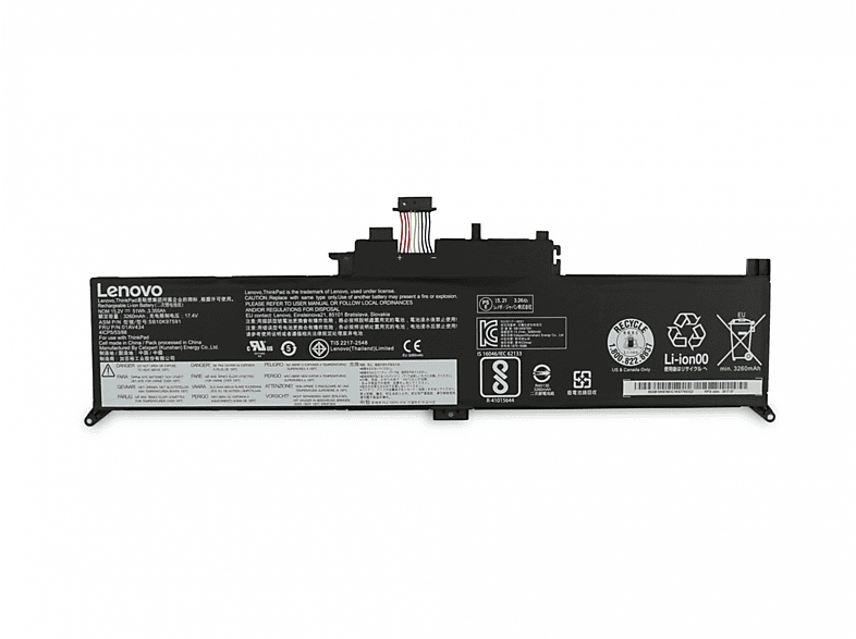 LENOVO SB10K97591 Volt, Akku, 3355 Li-Polymer mAh 15.2 Original