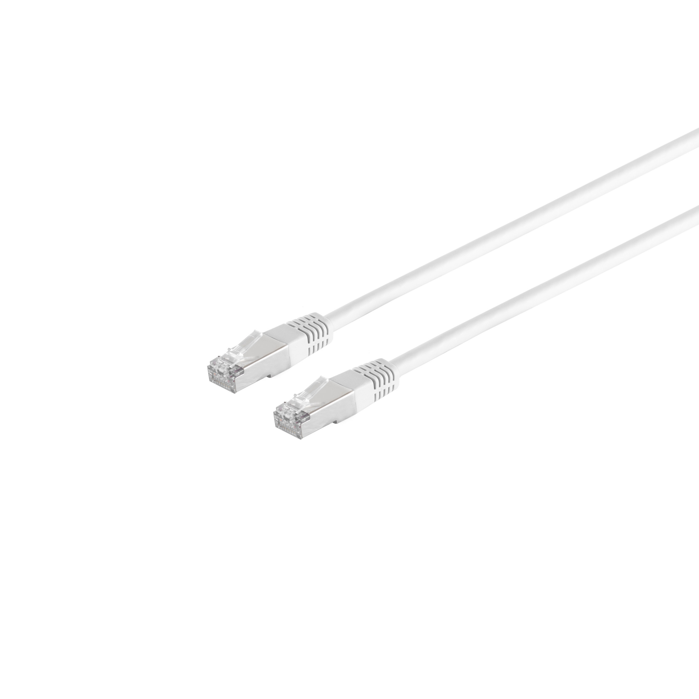LogiLink Cavo Di Rete RJ45 CAT5e SF/UTP Da 20 Metri - Colore Grigio - Patch Cable Per Collegamento PC A Presa A Muro