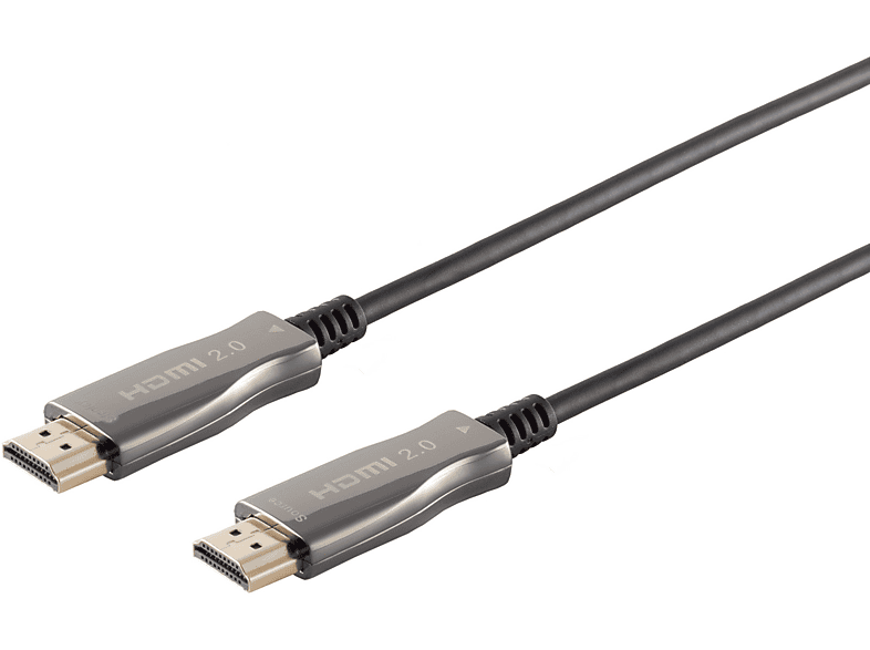 S/CONN MAXIMUM CONNECTIVITY AOC-Optisches HDMI Kabel, 4K, 40m HDMI Kabel