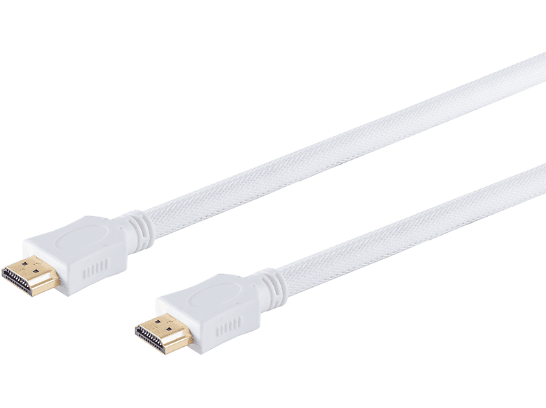 CONNECTIVITY S/CONN MAXIMUM Mantel 1m Kabel verg Nylon A-St/HDMI weiß HEAC A-St HDMI HDMI