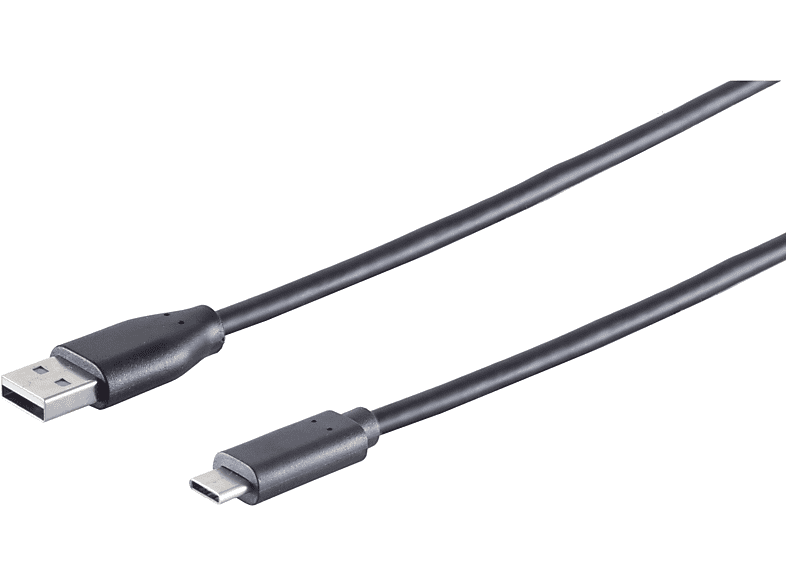 USB A-Stecker, Kabel 2.0 C-Stecker 3.1 MAXIMUM 1,8m Kabel, S/CONN - USB CONNECTIVITY