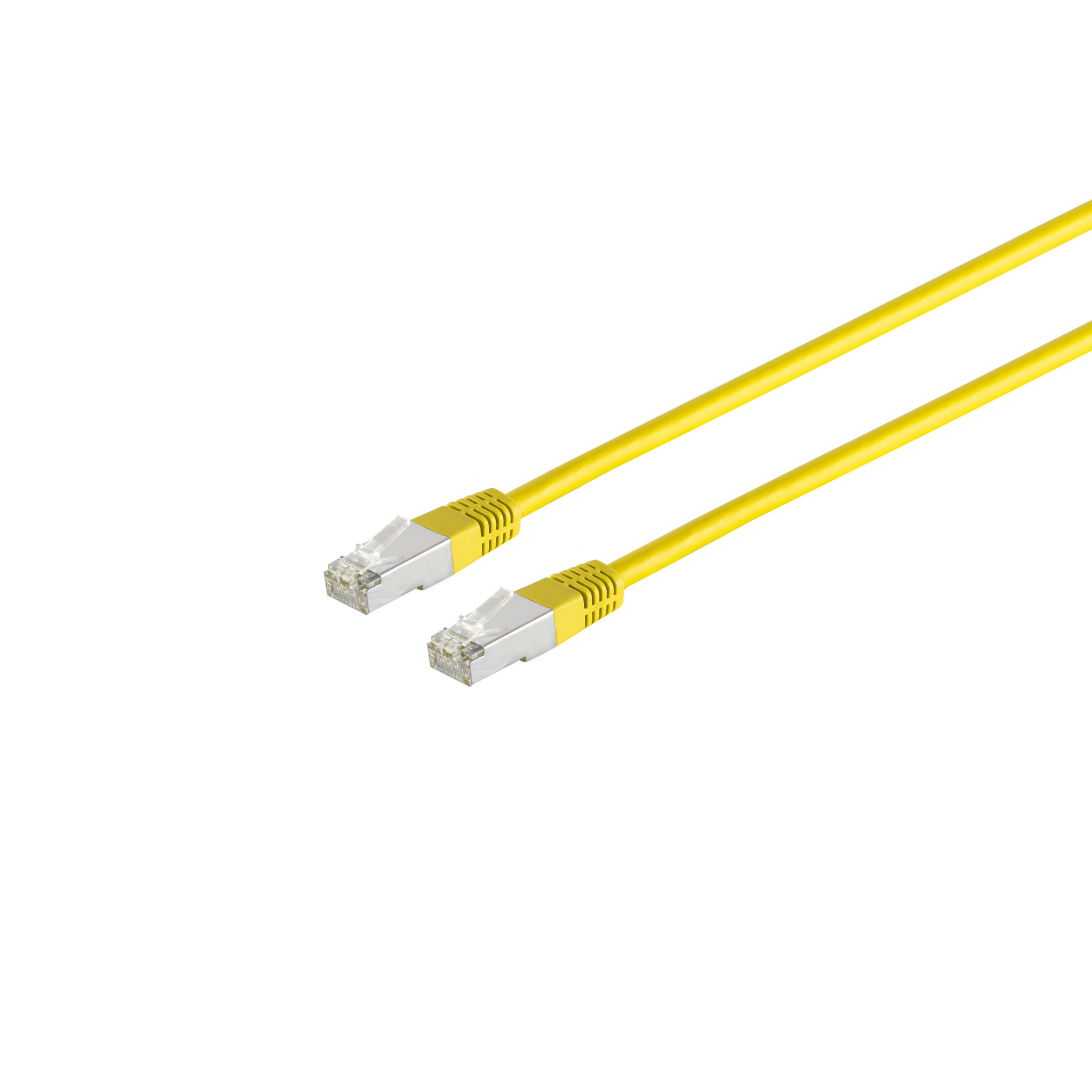 S/CONN MAXIMUM CONNECTIVITY Patchkabel gelb m RJ45, cat. 5m, 5e F/UTP Patchkabel 5