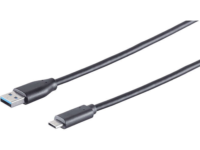 3.1 USB Kabel, USB - 3.0 Kabel S/CONN MAXIMUM A-Stecker, 1m CONNECTIVITY C-Stecker