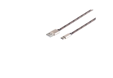 S/CONN MAXIMUM CONNECTIVITY USB-Ladekabel A Stecker auf USB Typ C