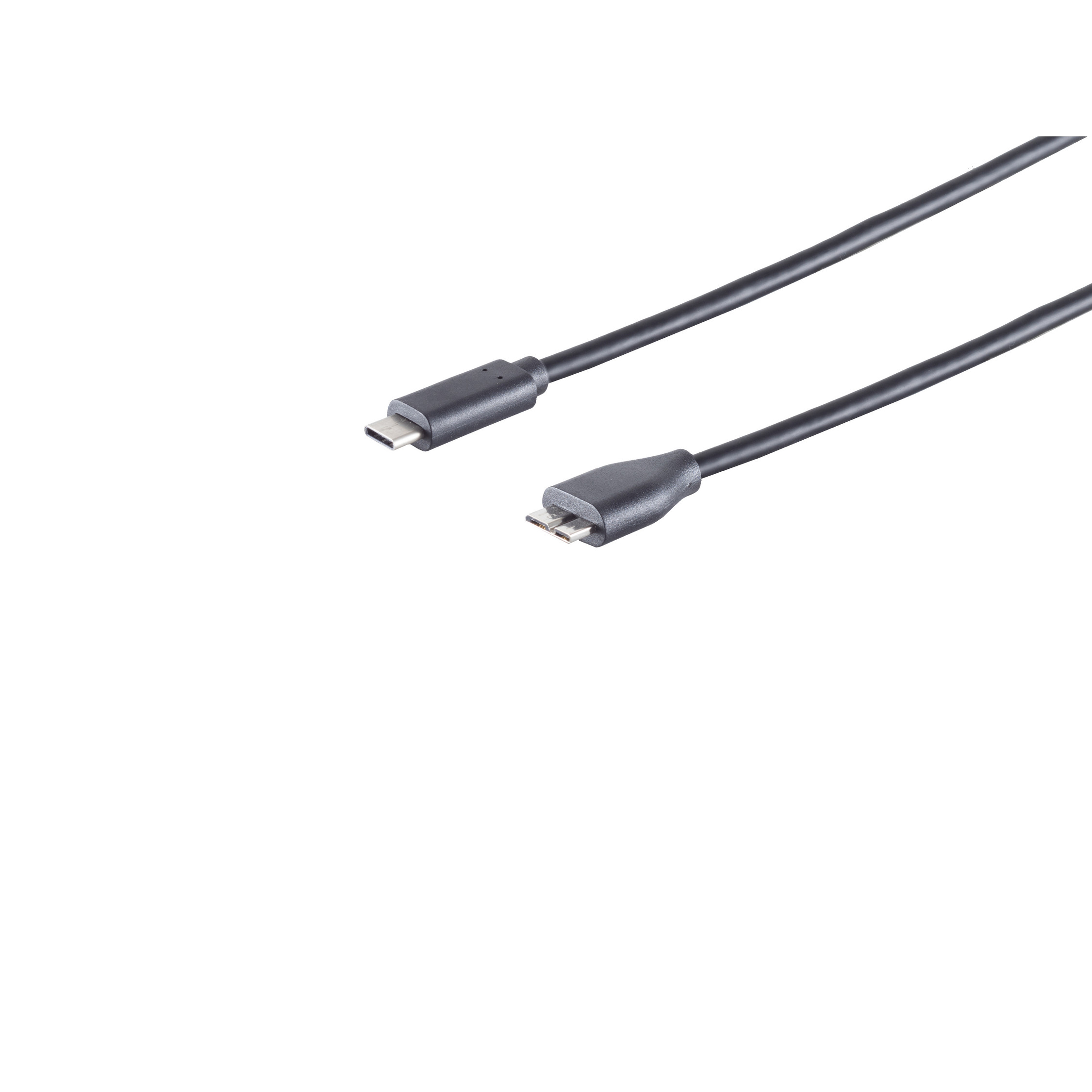 S/CONN MAXIMUM CONNECTIVITY USB Kabel 3.0 3.1 USB Kabel, C-Stecker 1,8m B-St., Micro 