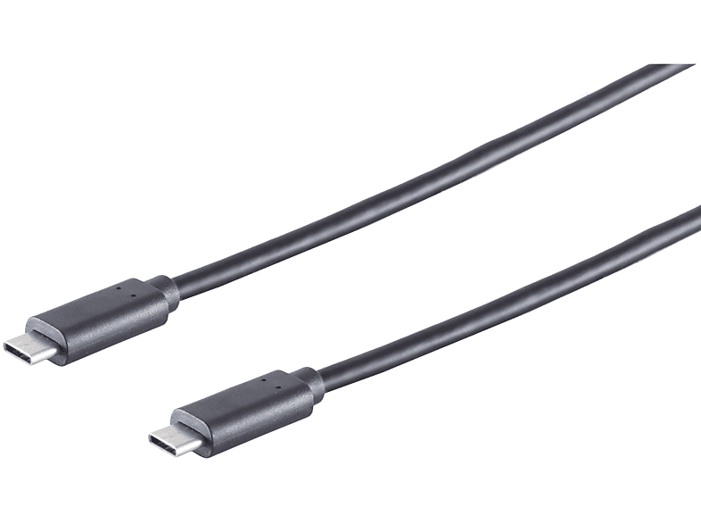 USB 3.1 1m MAXIMUM Gen Kabel, 2, - USB C-Stecker C-Stecker, S/CONN CONNECTIVITY Kabel