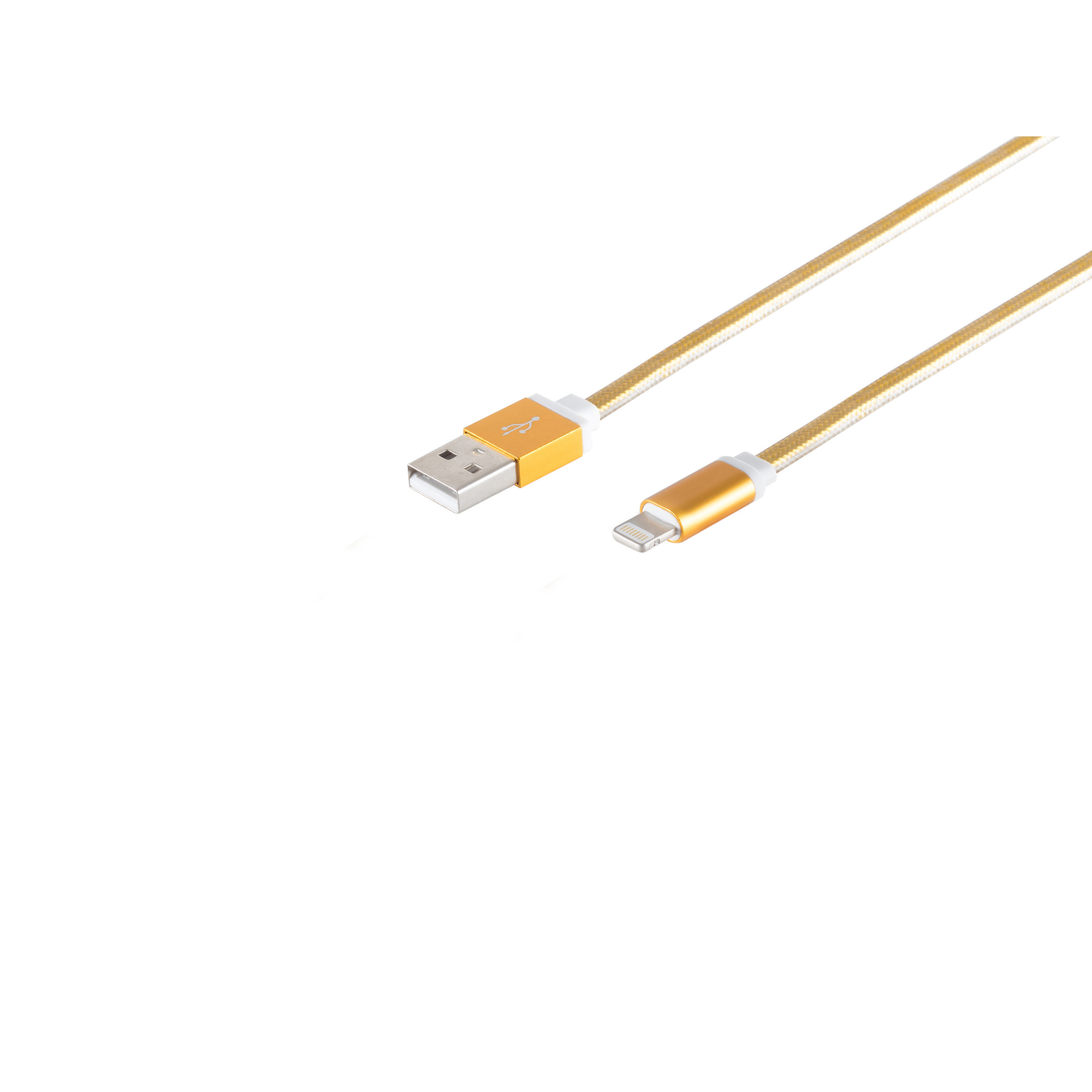 S/CONN MAXIMUM USB-Ladekabel CONNECTIVITY Stecker A 8-pin Kabel 0,9m Stecker USB auf