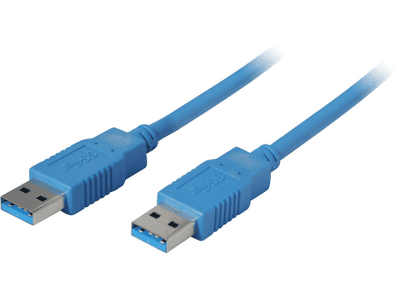 S/CONN MAXIMUM CONNECTIVITY USB Kabel A Stecker / A Stecker USB 3.0 blau 1m USB Kabel