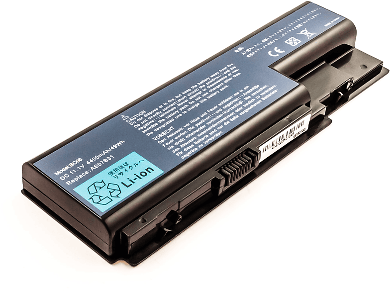 Batteria per notebook - 4400mAh 11,1V Li-Ion nero 800102628