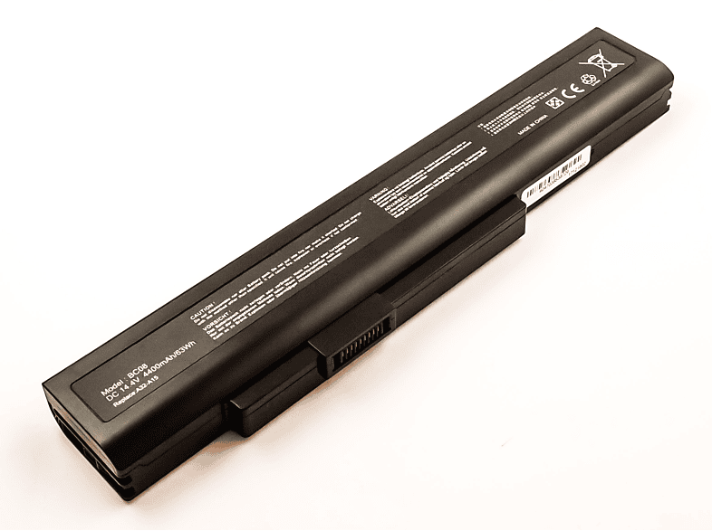 Akku MD99060 mAh Volt, 14.4 MOBILOTEC Li-Ion Li-Ion, kompatibel 4400 Medion mit Akku,