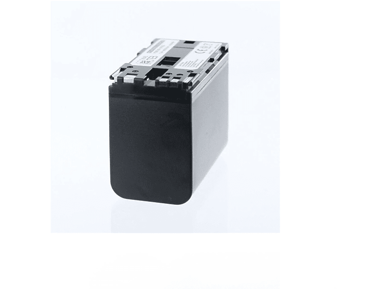MOBILOTEC Akku kompatibel mit mAh Li-Ion, Volt, Canon 7.4 Akku, ES-8200V 6600 HI8 Li-Ion
