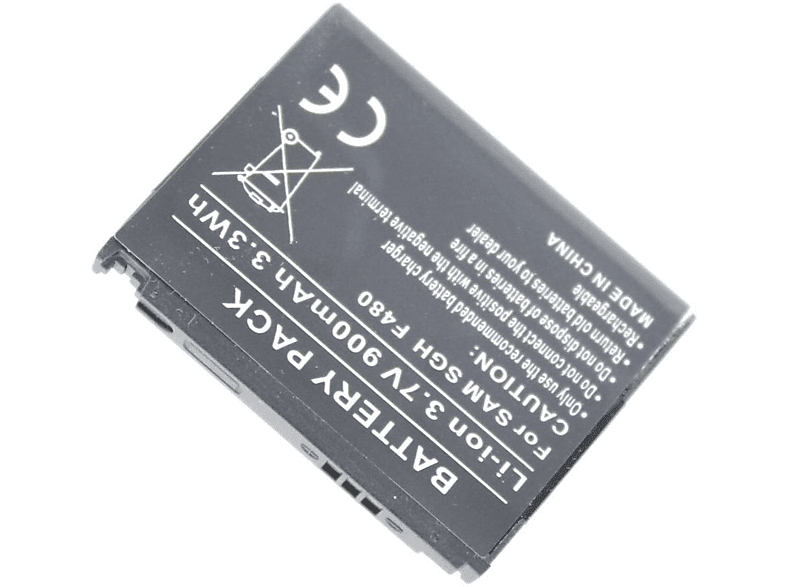 SGH-F480|SGH-F480I|SGH-F480V Li-Ion, Li-Ion 3.7 mit Volt, kompatibel Akku 700 Samsung MOBILOTEC mAh Akku,