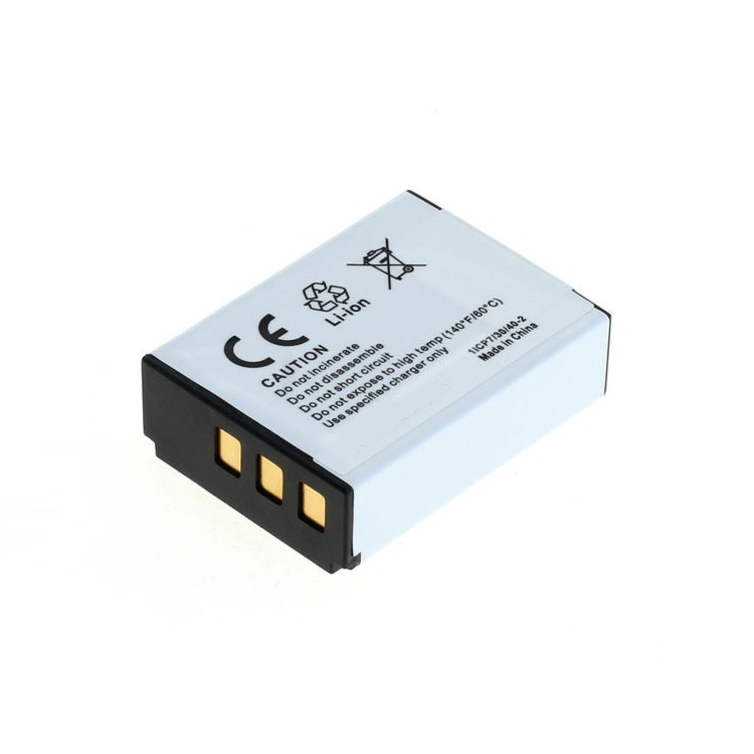 MOBILOTEC Akku kompatibel mit Easypix Li-Ion, Li-Ion mAh Volt, 3.7 DVX5233|CB-170 Akku, 1500