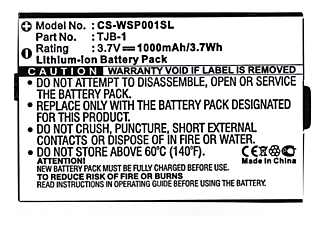 MOBILOTEC Akku kompatibel mit Binatone B200 Li-Ion Akku, Li-Ion, 3.7 Volt, 1000 mAh