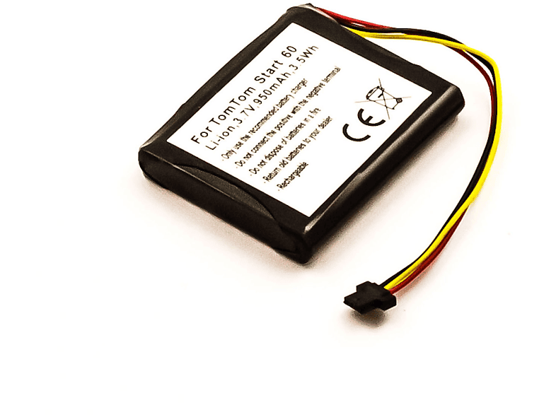 Batterie De Remplacement Pour TomTom Start 52 - Référence LHA11110001 / VF6F, 1000mAh, Li-ion, Neuf
