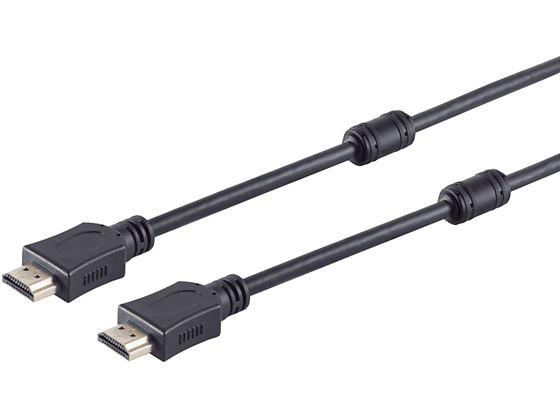 S/CONN MAXIMUM CONNECTIVITY HDMI A-Stecker/HDMI A-Stecker verg. Ferrit HEAC 1m HDMI Kabel