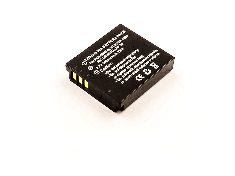 Akku Für Panasonic DMC-FX7 EG Kamera – 800 MAh, 3,7 V, Li-Ion, Ersatz Für CGA-S004