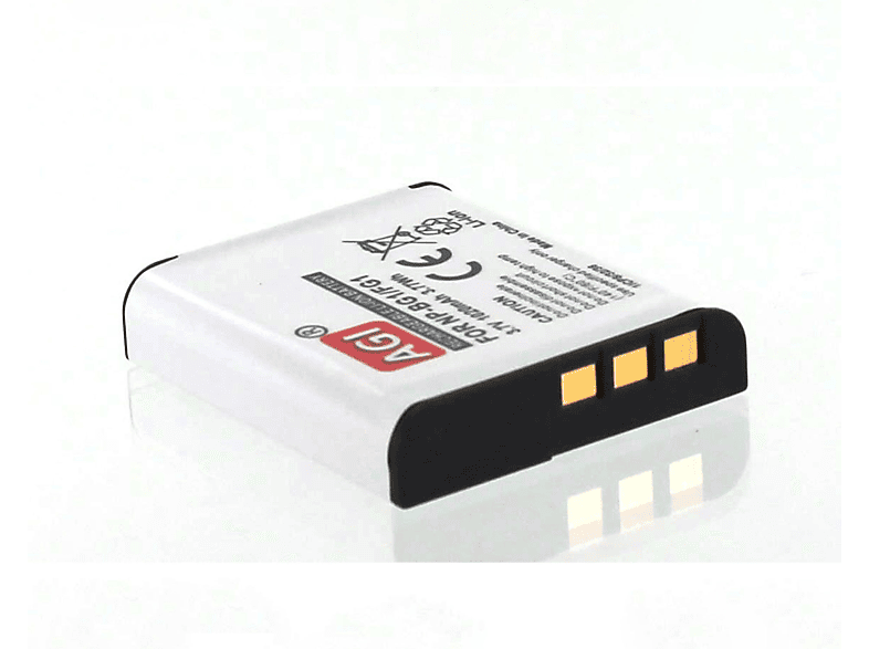 MOBILOTEC Akku kompatibel mit Sony DSC-H10 Li-Ion Akku, Li-Ion, 3.7 Volt, 900 mAh