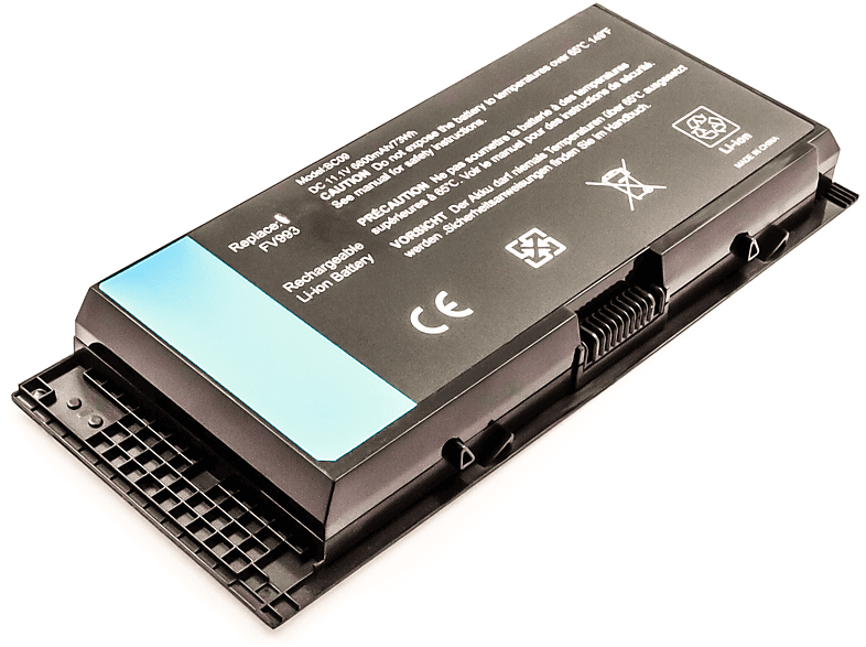 AGI Akku kompatibel mit Dell Precision M6800 Li-Ion Notebookakku, Li-Ion, 11.1 Volt, 6600 mAh
