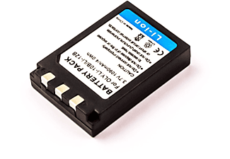 MOBILOTEC Akku kompatibel mit Olympus Camedia C-765 Li-Ion Akku, Li-Ion, 3.7 Volt, 1000 mAh