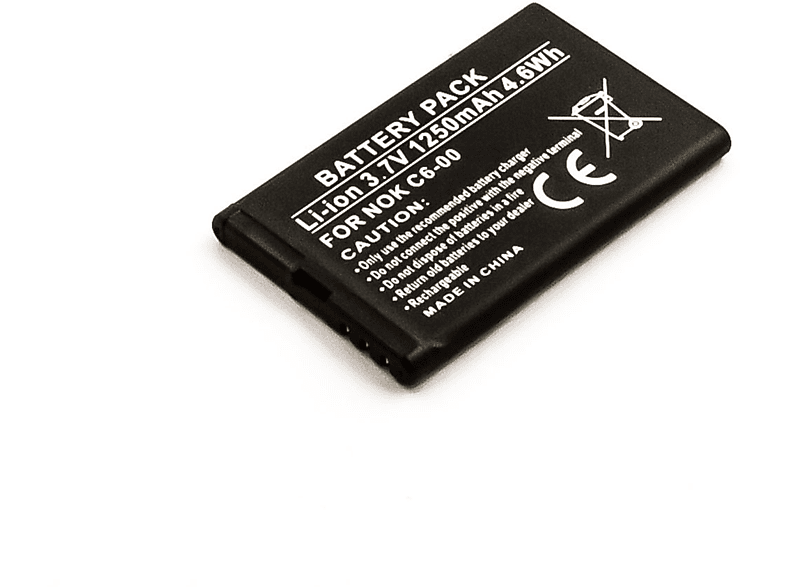 Li-Ion Li-Ion, kompatibel Volt, mit 1000 Akku, mAh Nokia BL-4J MOBILOTEC 3.7 Akku