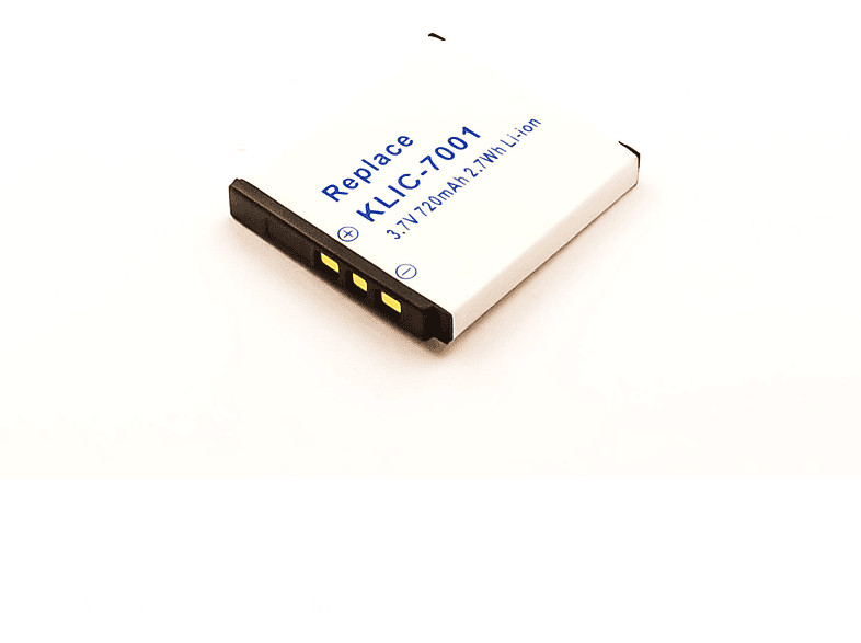 MOBILOTEC Akku kompatibel mit Polaroid MH45503|VG0376122100001 Li-Ion Akku, Li-Ion, 3.7 Volt, 700 mAh