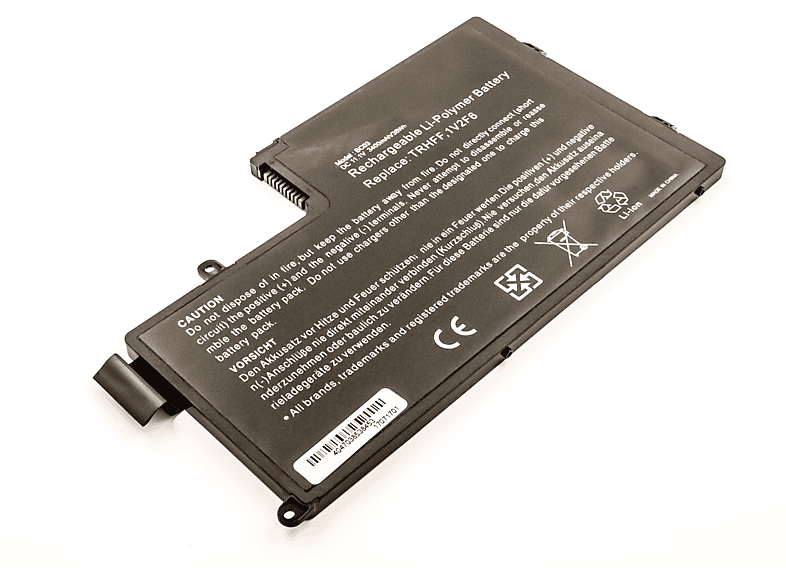 MOBILOTEC Akku kompatibel mit Dell MAPLE3C Li-Pol Akku, Li-Pol, 11.1 Volt, 3400 mAh