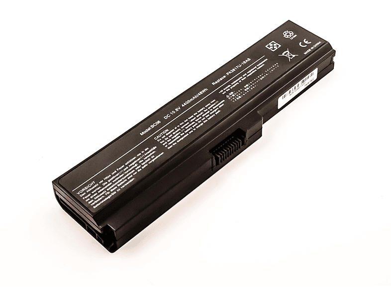 AGI Akku kompatibel mit Toshiba Satellite Pro L650-175 Li-Ion Notebookakku, 10.8 Volt, 4400 mAh