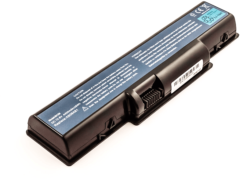 MOBILOTEC Akku kompatibel mit Packard Bell Easynote TJ75-JO-074GE Li-Ion Akku, Li-Ion, 11.1 Volt, 4400 mAh