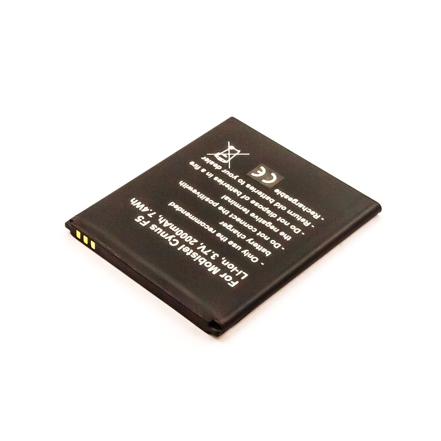 Li-Ion, Akku F5|BTY26184 1700 Volt, kompatibel Handy-/Smartphoneakku, 3.7 mit Cynus AGI mAh Mobistel Li-Ion