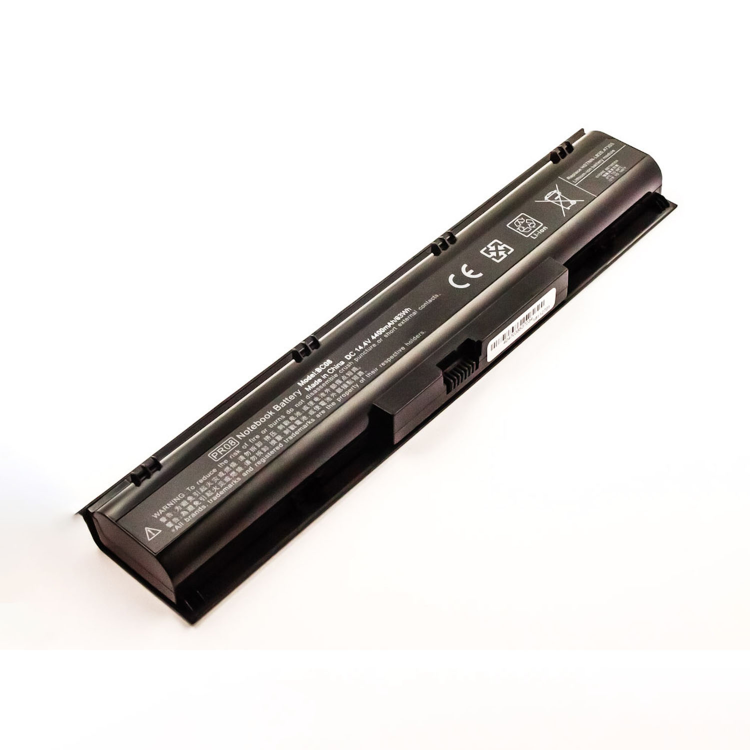 MOBILOTEC Akku kompatibel Probook mit Akku, Volt, 4740S|4730S|633734-421 HP 14.4 mAh Li-Ion 4400 Li-Ion