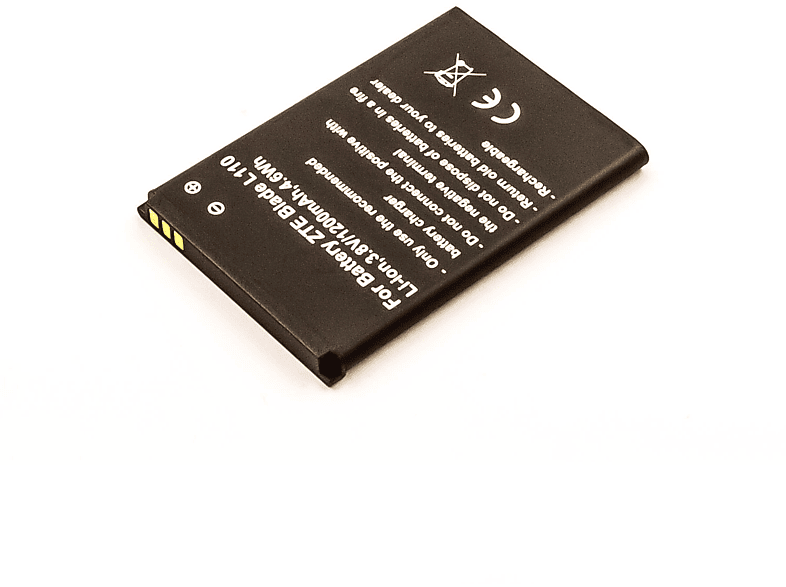 kompatibel mAh Li3814T43P3H634445 Li-Ion mit ZTE Handy-/Smartphoneakku, Li-Ion, Akku Volt, AGI 3.7 1200