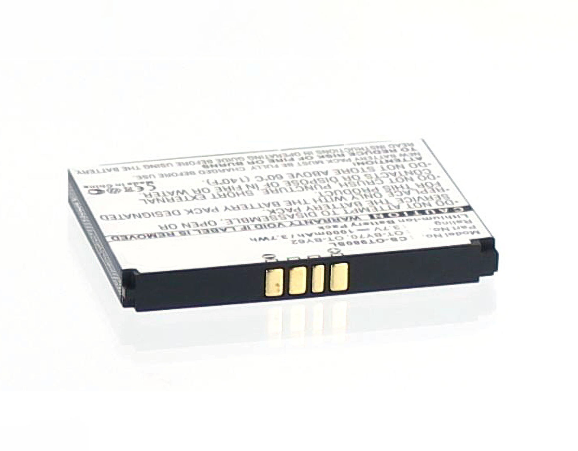 Li-Ion, Touch MOBILOTEC kompatibel Volt, 3.7 900 One Alcatel Akku, mAh mit Li-Ion 901|OT-901|OT-BY62 Akku