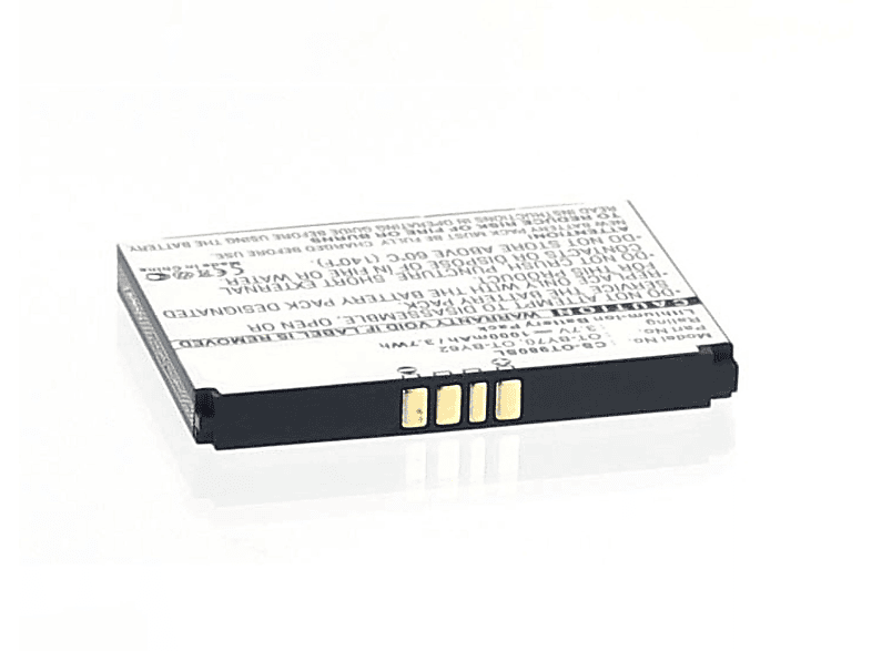 MOBILOTEC Akku kompatibel mit Alcatel One Touch 901|OT-901|OT-BY62 Li-Ion Akku, Li-Ion, 3.7 Volt, 900 mAh