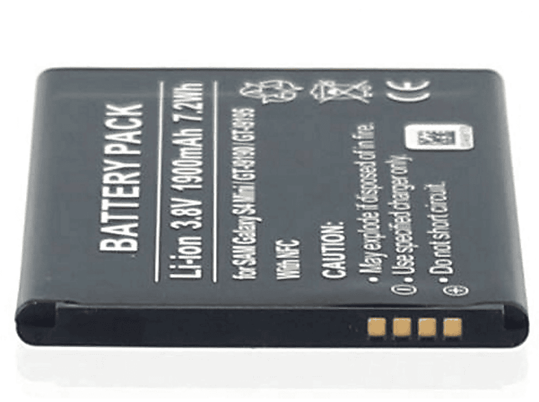 MOBILOTEC Akku kompatibel mit Samsung EB-B500BEB Li-Ion Akku, Li-Ion, 3.8 Volt, 1900 mAh